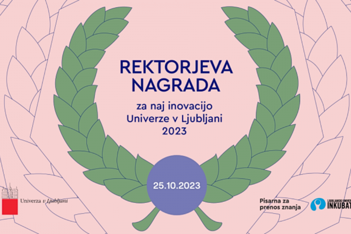 Rektorjeva nagrada 2023