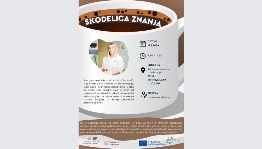 Skodelica znanja z dr. Katarino Šimunović
