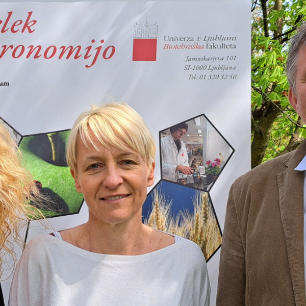 Asist. Prof. Sabina Berne, Prof. Nataša Štajner and Prof. Jernej Jakše