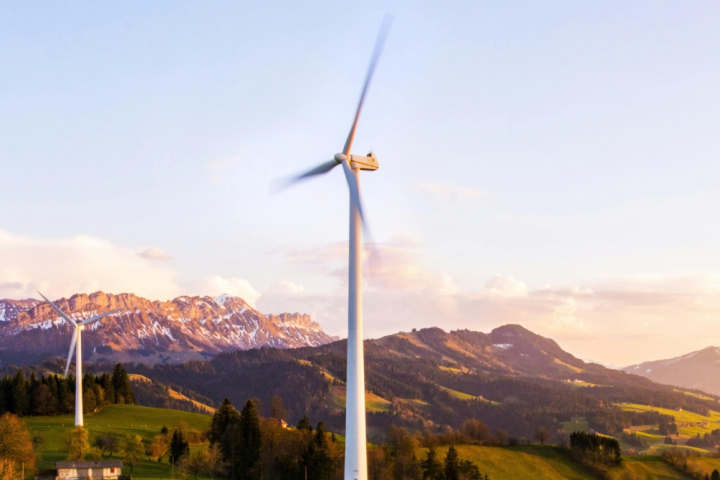 wind turbines