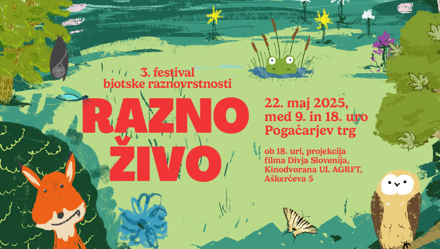 Plakat festivala Raznoživo
